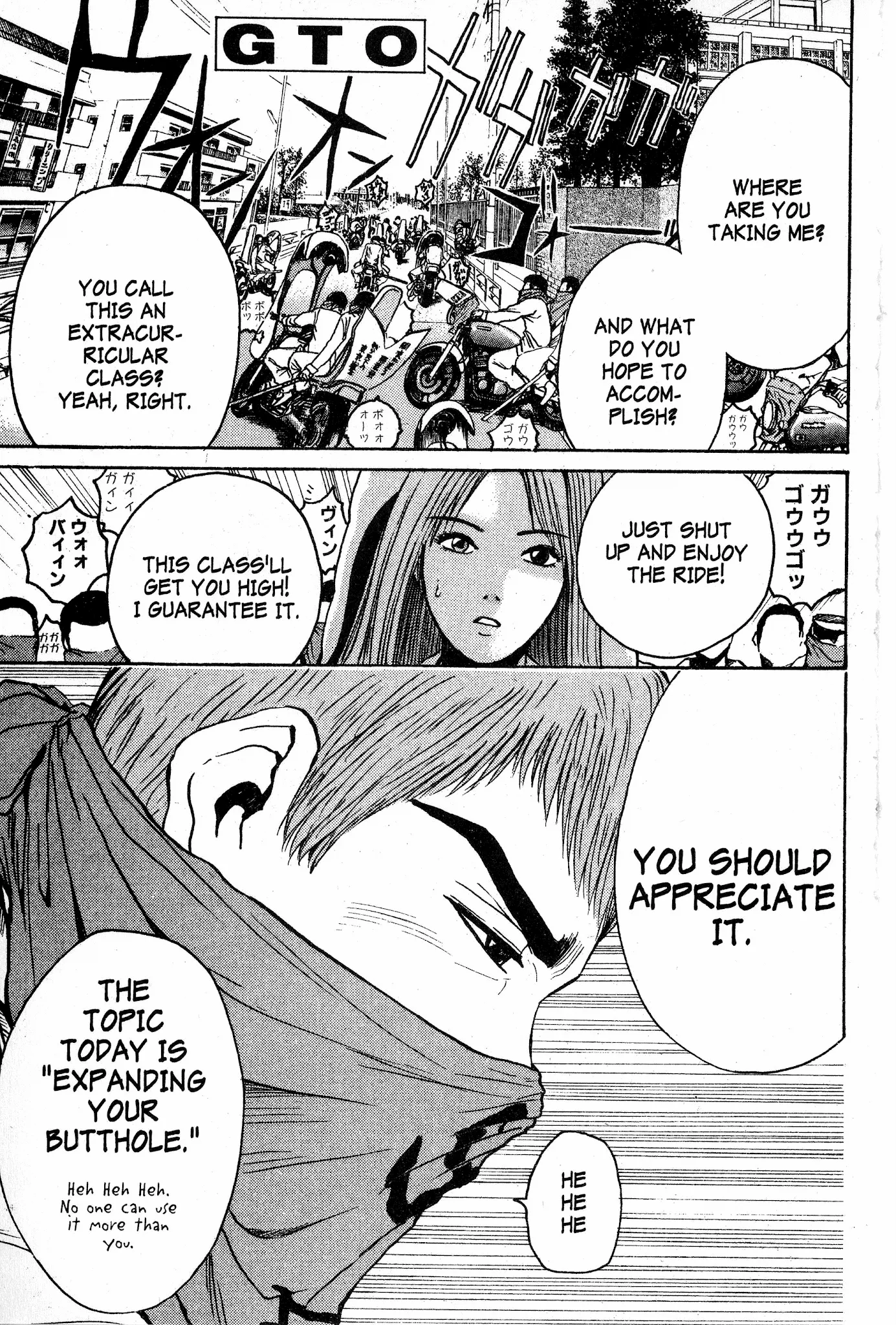 Read Great Teacher Onizuka Chapter 65 - Open Up Your Asshole!! Online