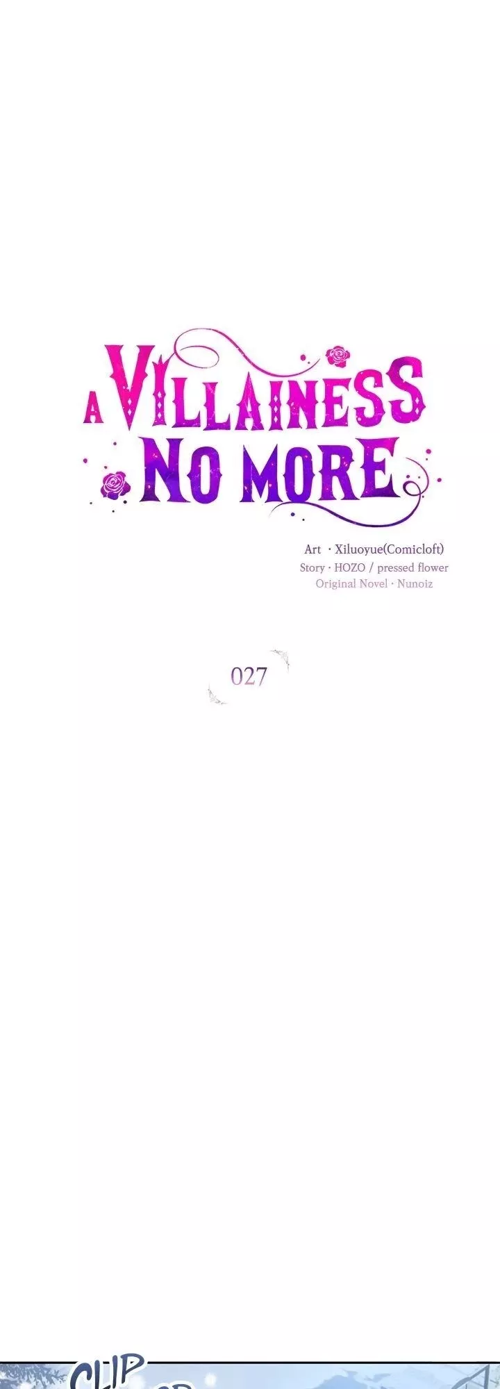 Read A Villainess No More Chapter 27 Online