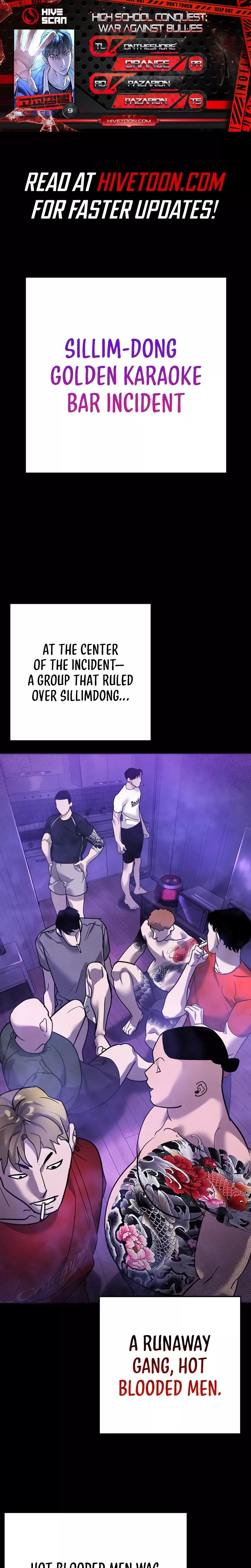 Read High School Conquest: The Battle Against the Bullies Chapter 9 Online