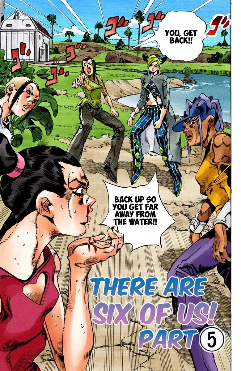 Read JoJo’s Bizarre Adventure Part 6: Stone Ocean Chapter 30 - There are Six of Us! Part 5 Online