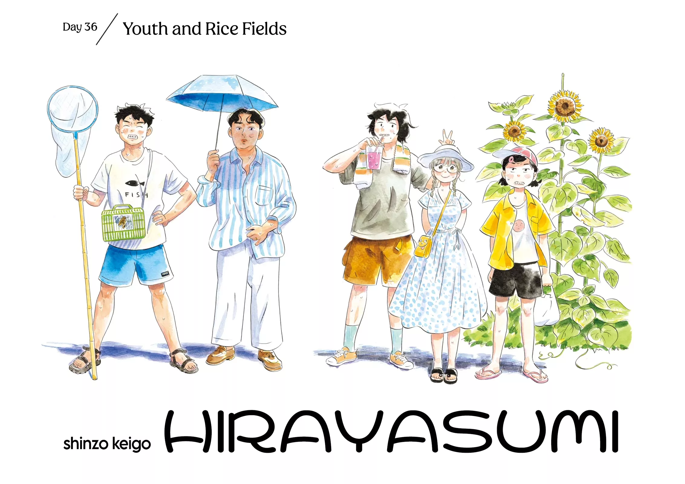 Read Hirayasumi Chapter 36 - Youth and Rice Fields Online