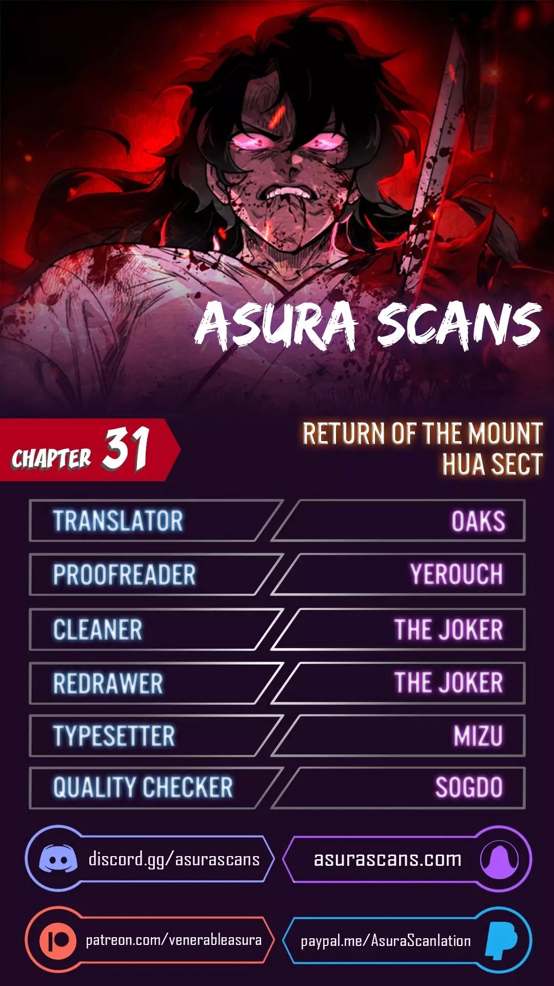 Read Return Of The Mount Hua Sect Chapter 31 Online