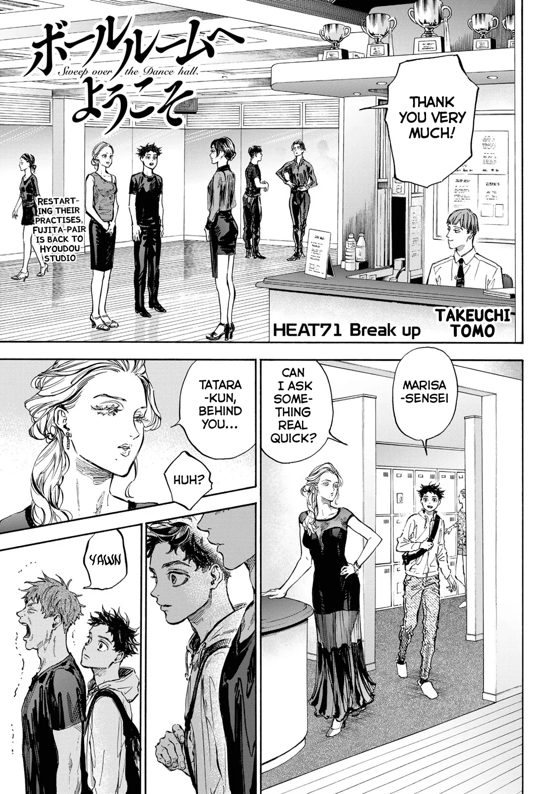 Read Ballroom e Youkoso Chapter 71 - Break Up Online