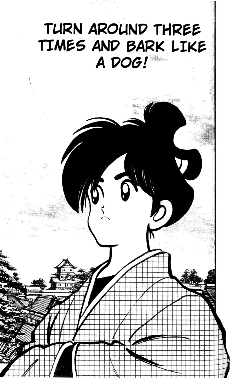 Read Nijiiro Togarashi Chapter 46 - Turn around three times and bark like a dog! Online