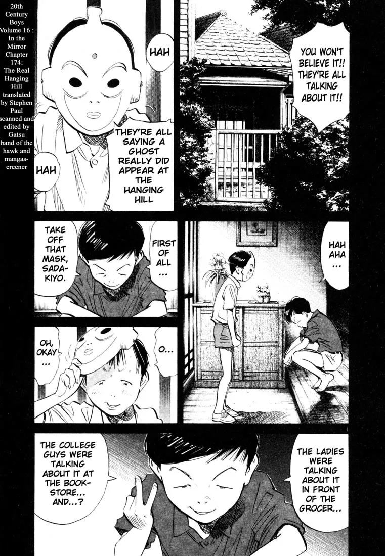 Read 20th Century Boys Chapter 174 - The Real Hanging Hill Online