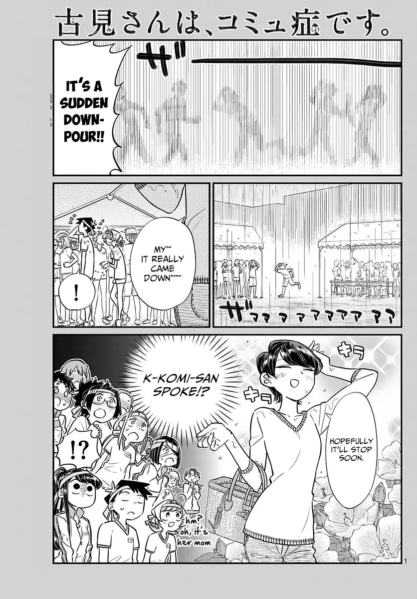 Read Komi-san wa Komyushou Desu Chapter 55 - Sports festival Part 2 Online