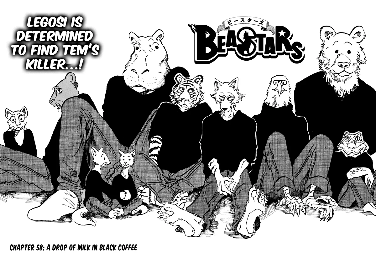 Read Beastars Chapter 58 - A Drop of Milk in Black Coffee Online