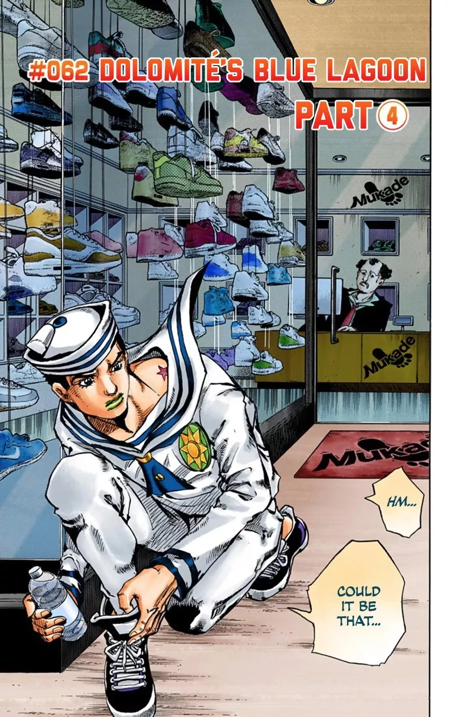 Read JoJo’s Bizarre Adventure Part 8: Jojolion Chapter 62 - Dolomité's Blue Lagoon Part 4 Online