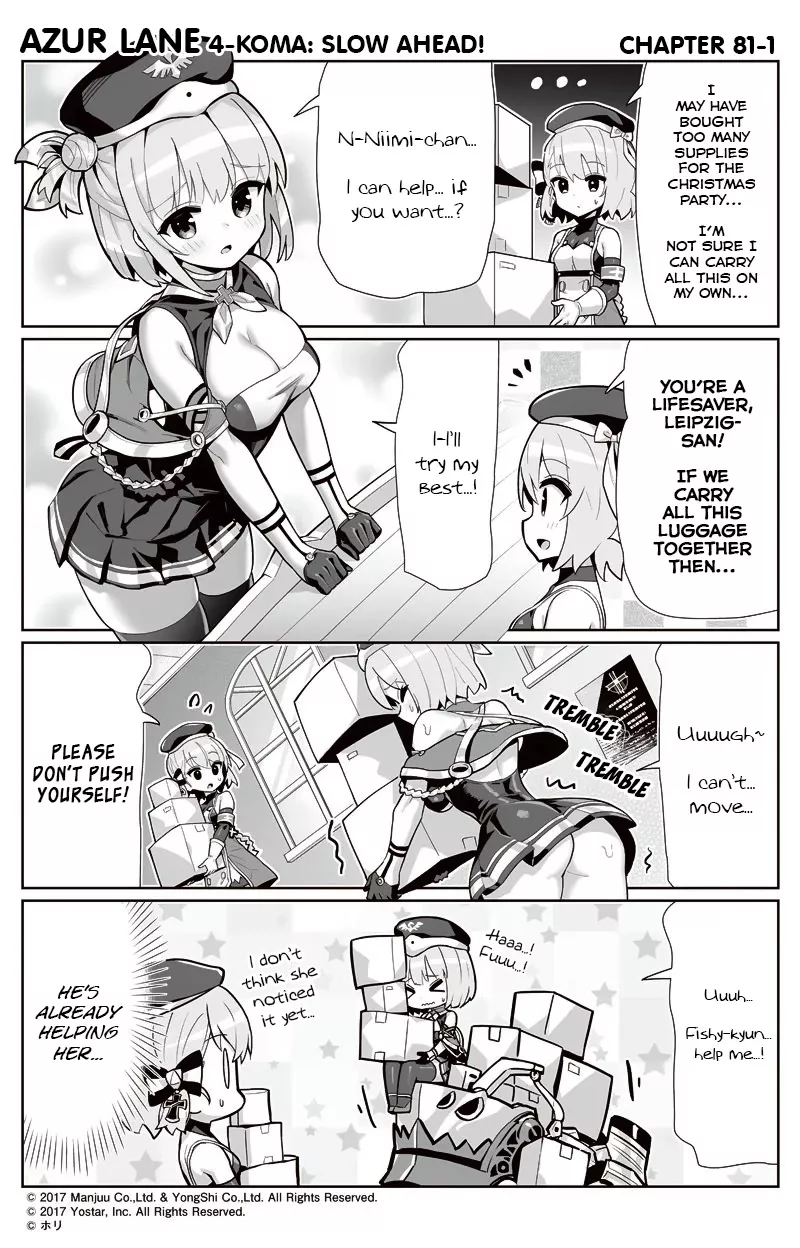 Read Azur Lane 4-koma: Slow Ahead Chapter 81 Online