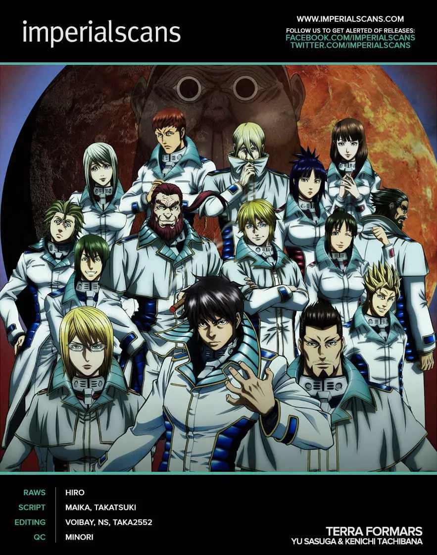 Read Terra Formars Chapter 150 - BREAKING POINT - Threshold Online