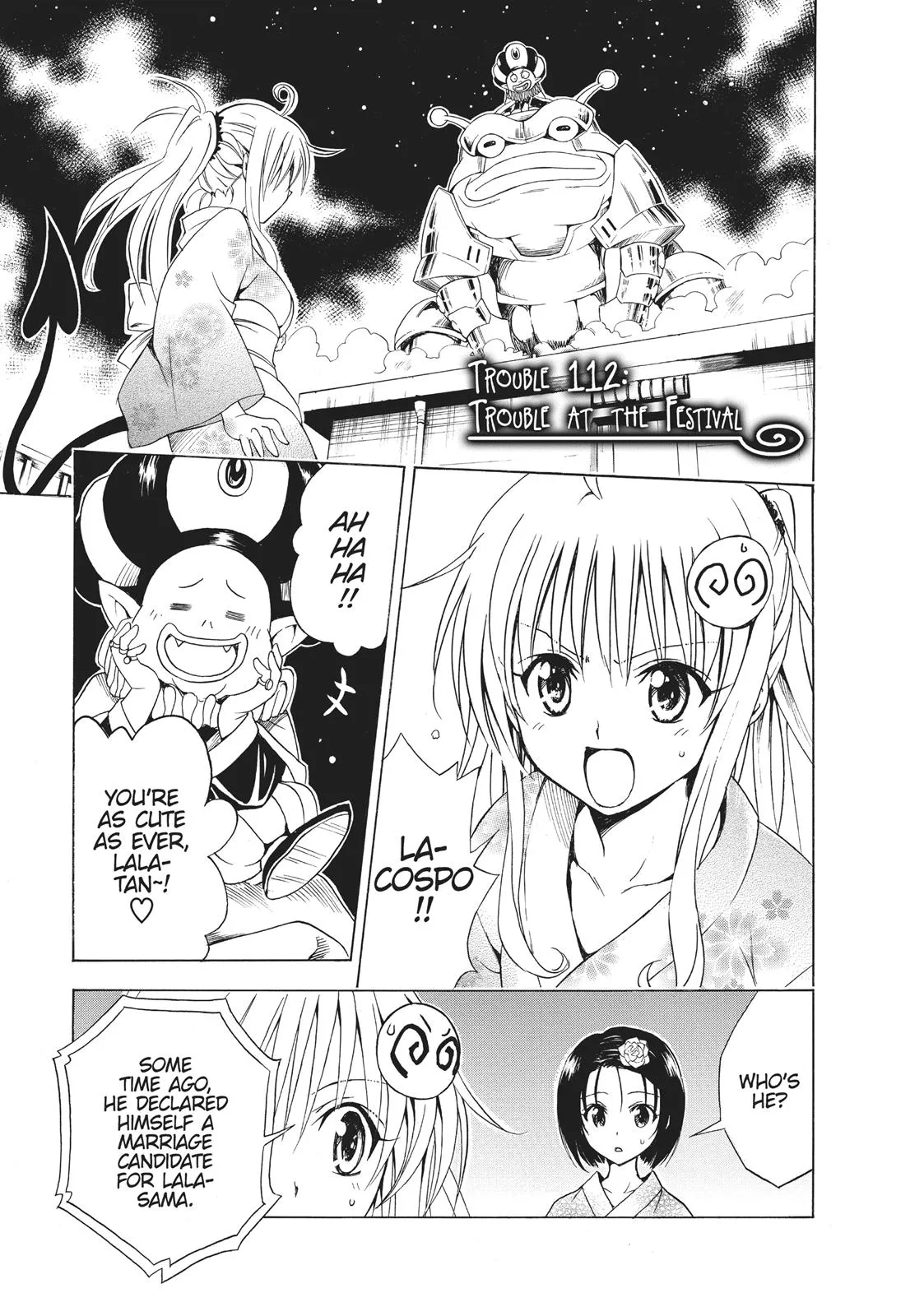Read To Love Ru Chapter 112 Online