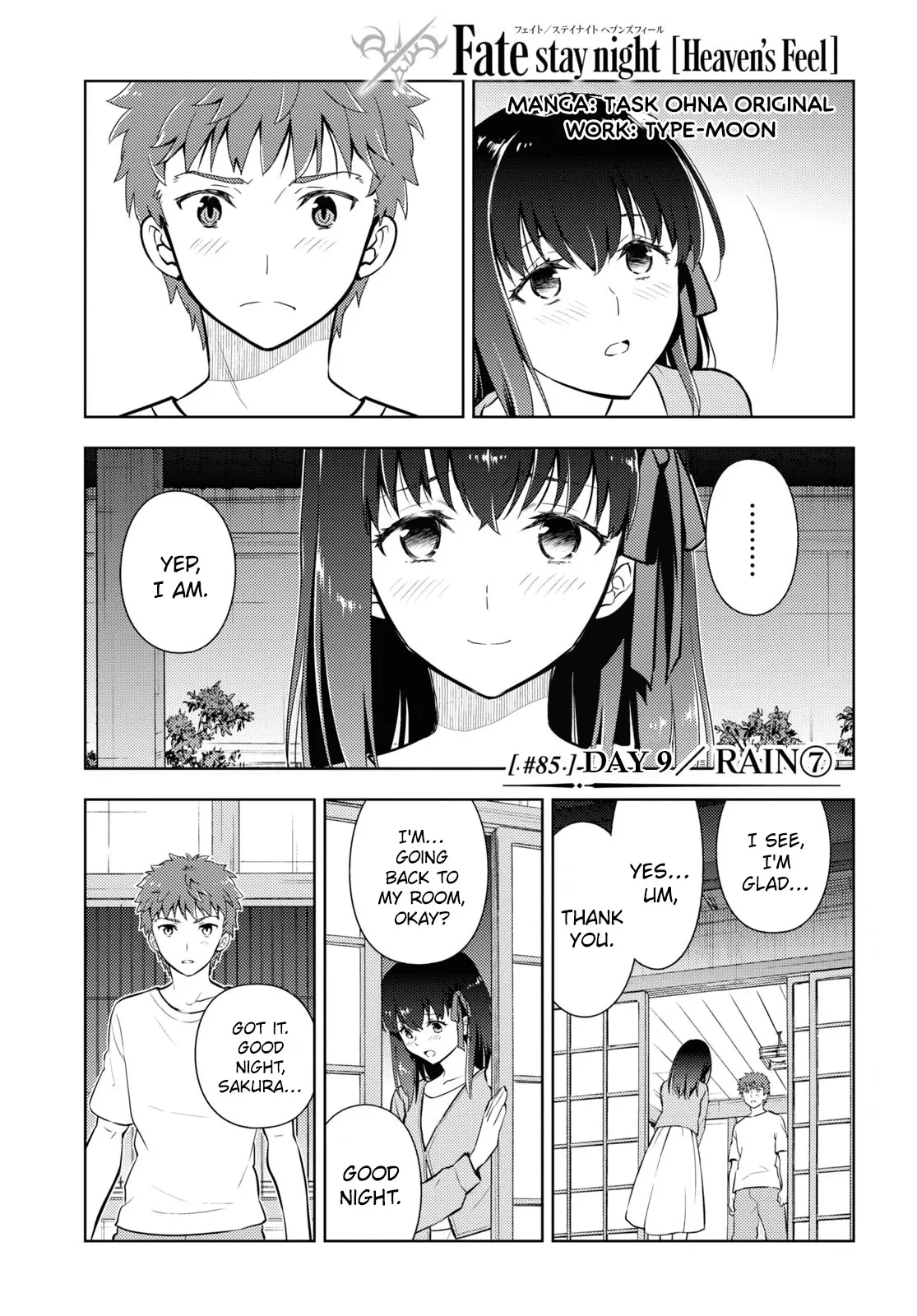 Read Fate/Stay Night – Heaven’s Feel Chapter 85 Online