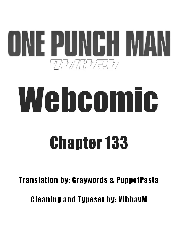 Read Onepunch-Man (ONE) Chapter 133 Online