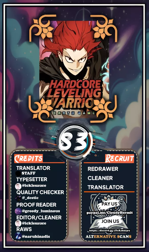 Read Hardcore Leveling Warrior: Earth Game Chapter 84 - Bingo's Second Square Online