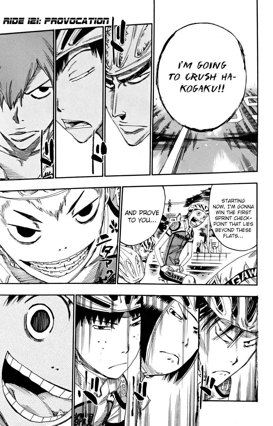 Read Yowamushi Pedal Chapter 121 - Provocation Online