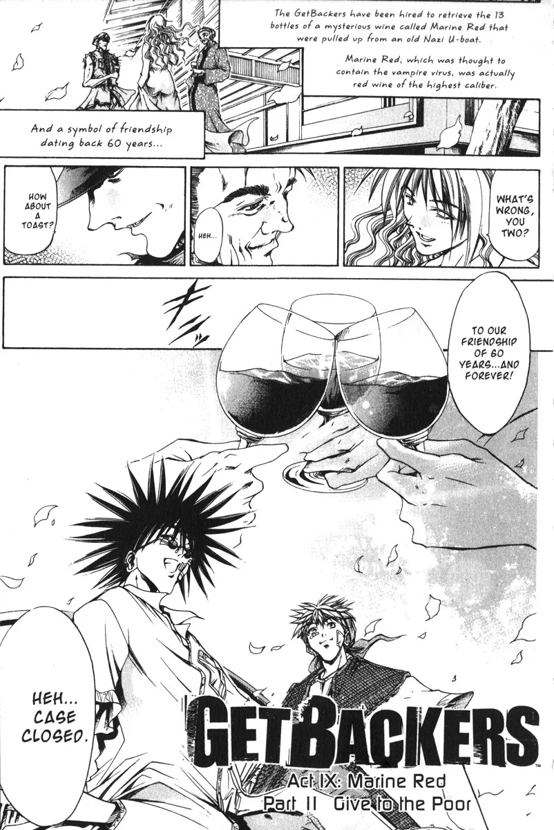 Read Get Backers Chapter 161 - Act IX: Marine Red (11): Give to the Poor Online