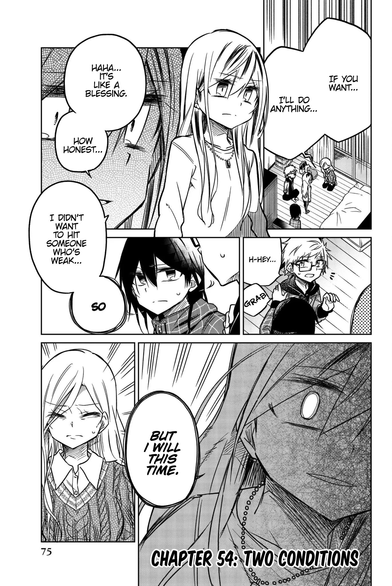 Read Ijousha no Ai Chapter 54 - Two Conditions Online
