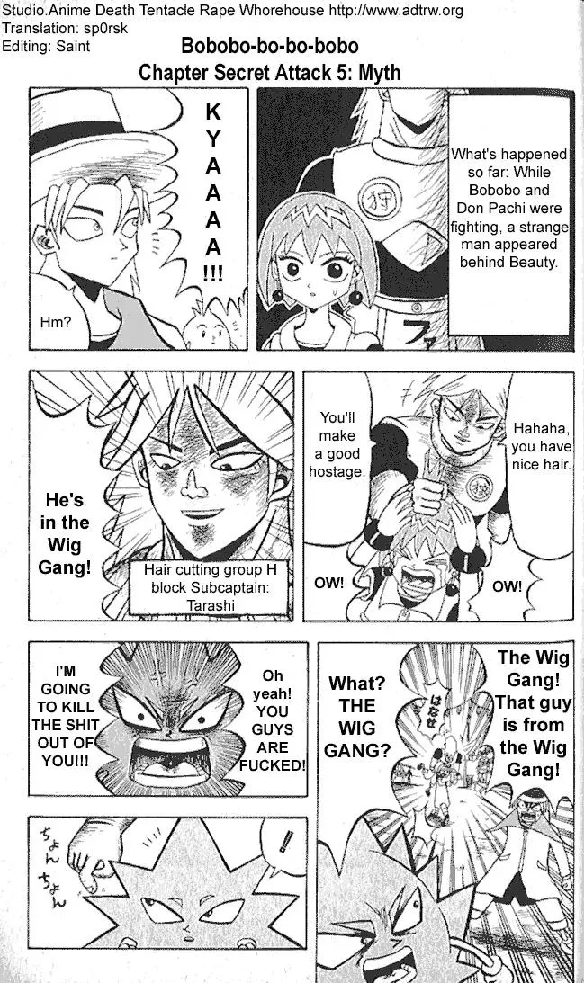 Read Bobobo-bo Bo-bobo Chapter 5 - Secret Attack 5 Myth Online