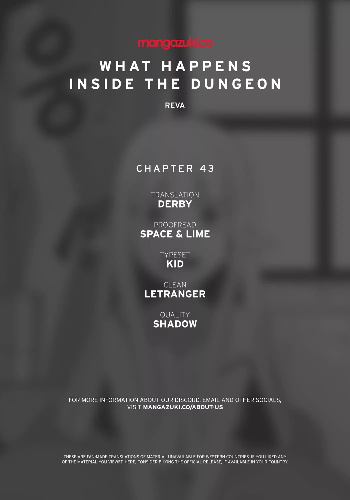 Read What Happens Inside the Dungeon Chapter 43 Online