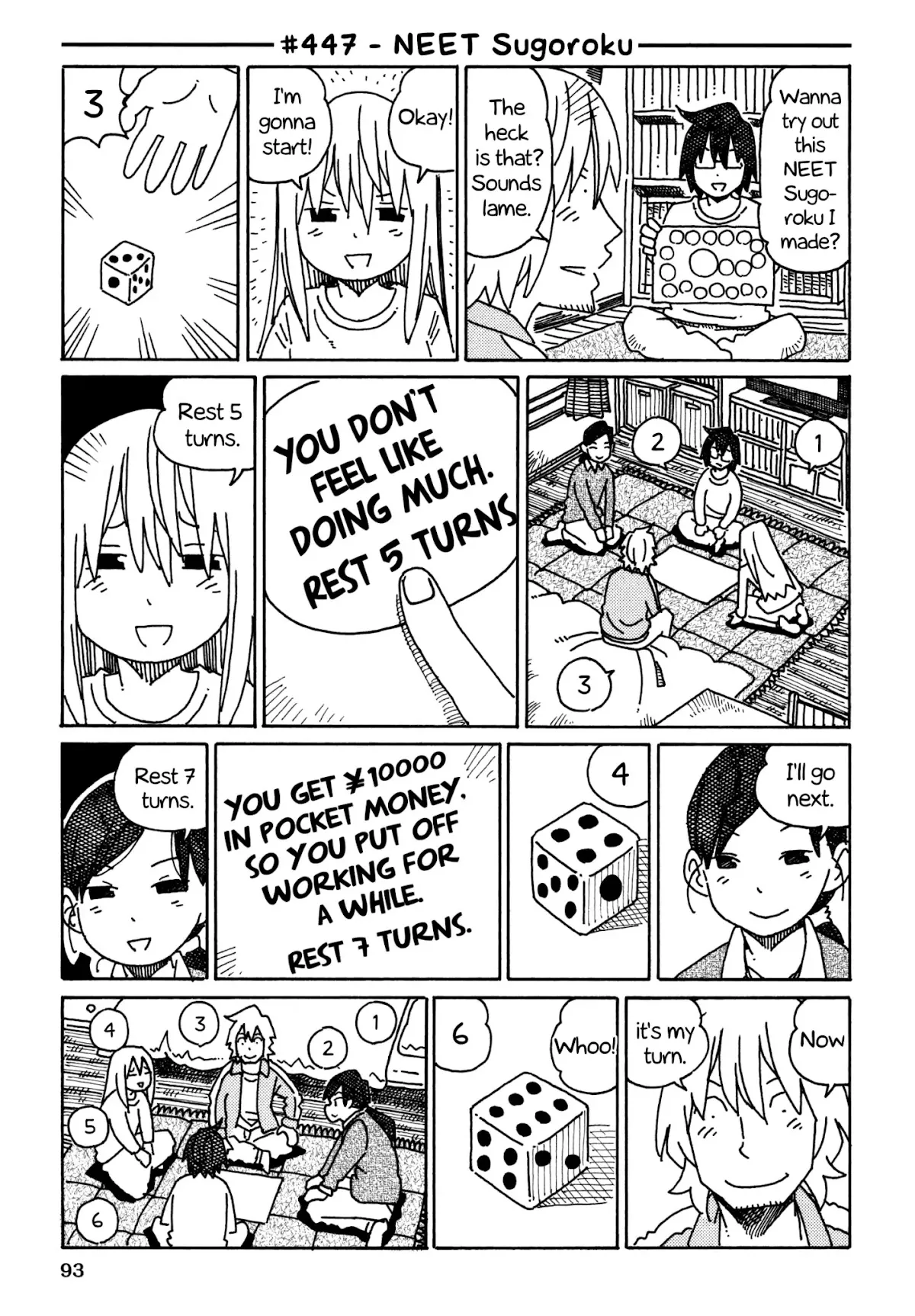 Read Hatarakanai Futari (The Jobless Siblings) Chapter 447 - NEET Sugoroku Online