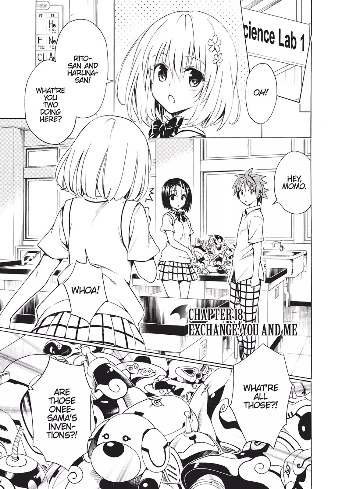 Read To Love Ru Darkness Chapter 18 Online