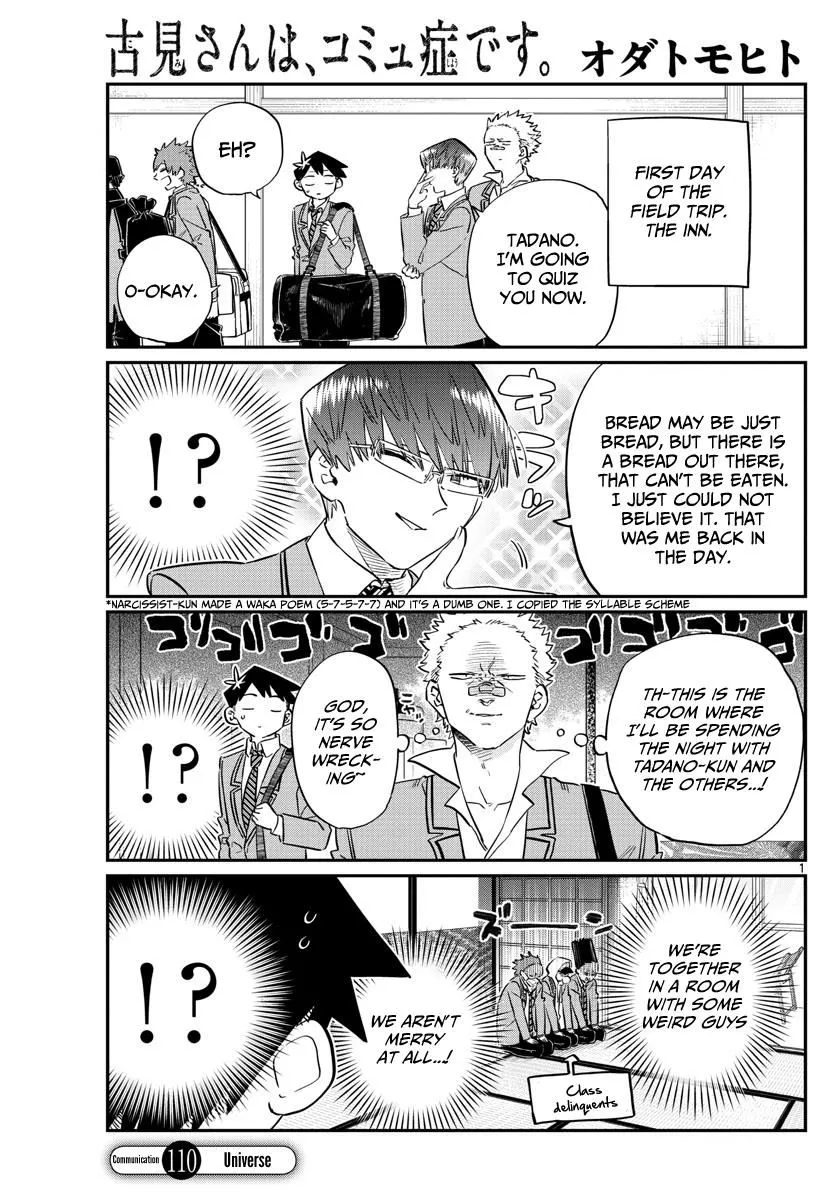 Read Komi-san wa Komyushou Desu Chapter 110 - Universe Online