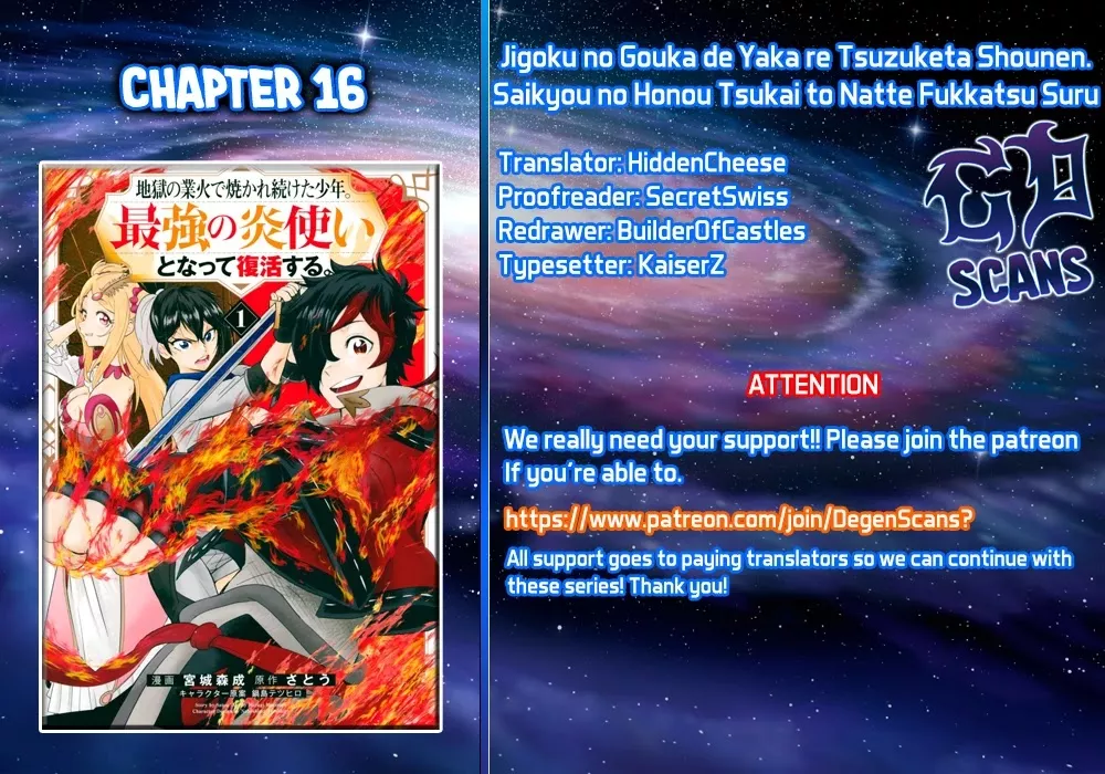 Read Jigoku no Gouka de Yaka re Tsuzuketa Shounen. Saikyou no Honou Tsukai to Natte Fukkatsu Suru. Chapter 16 - BOSS: The Twelfth Angel of the Holy Angel Church, Maurye (3) Online