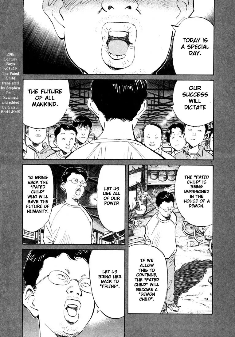 Read 20th Century Boys Chapter 30 - The Fated Child Online