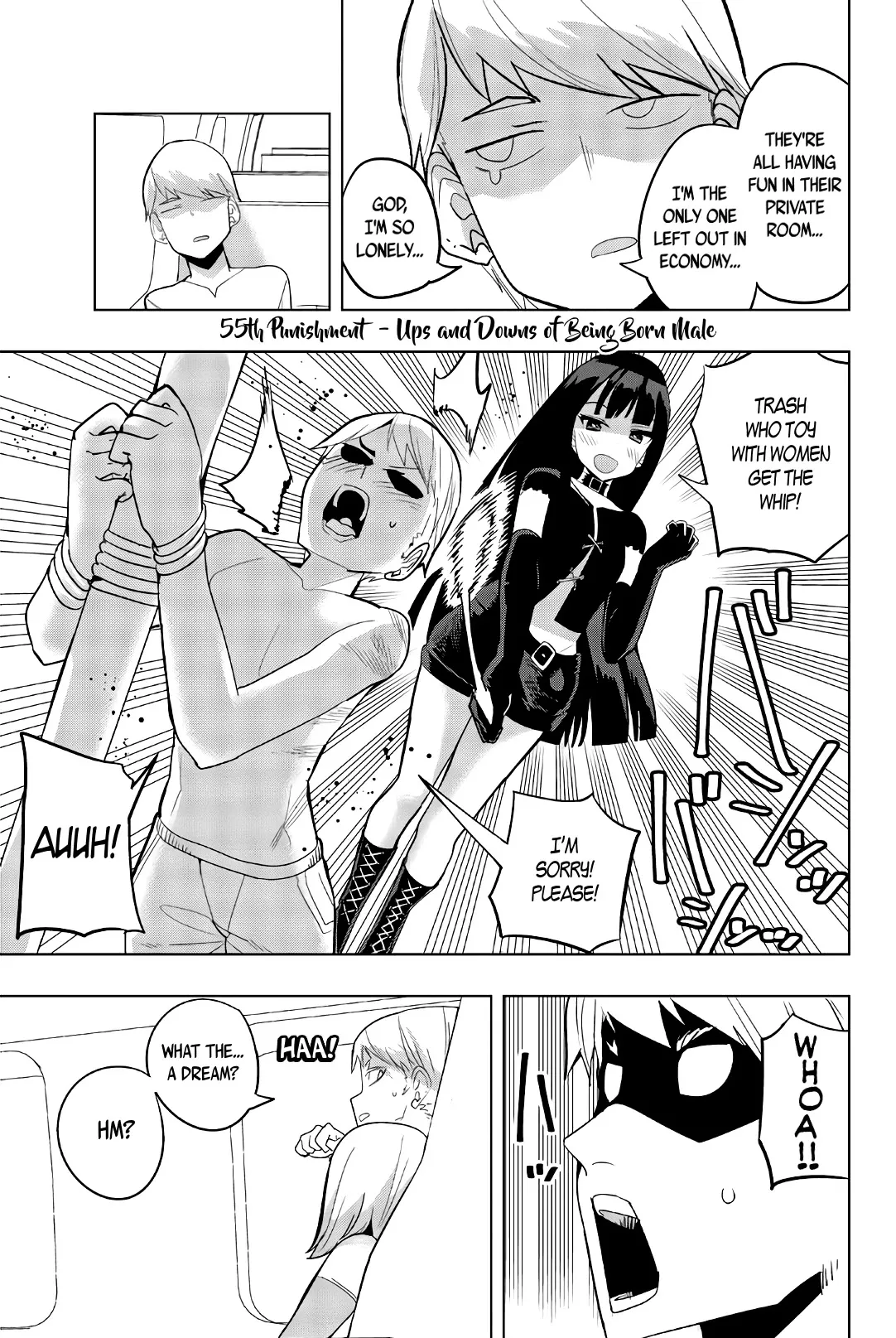 Read Houkago no Goumon Shoujo Chapter 55 - Ups and Downs of Being Born Male Online
