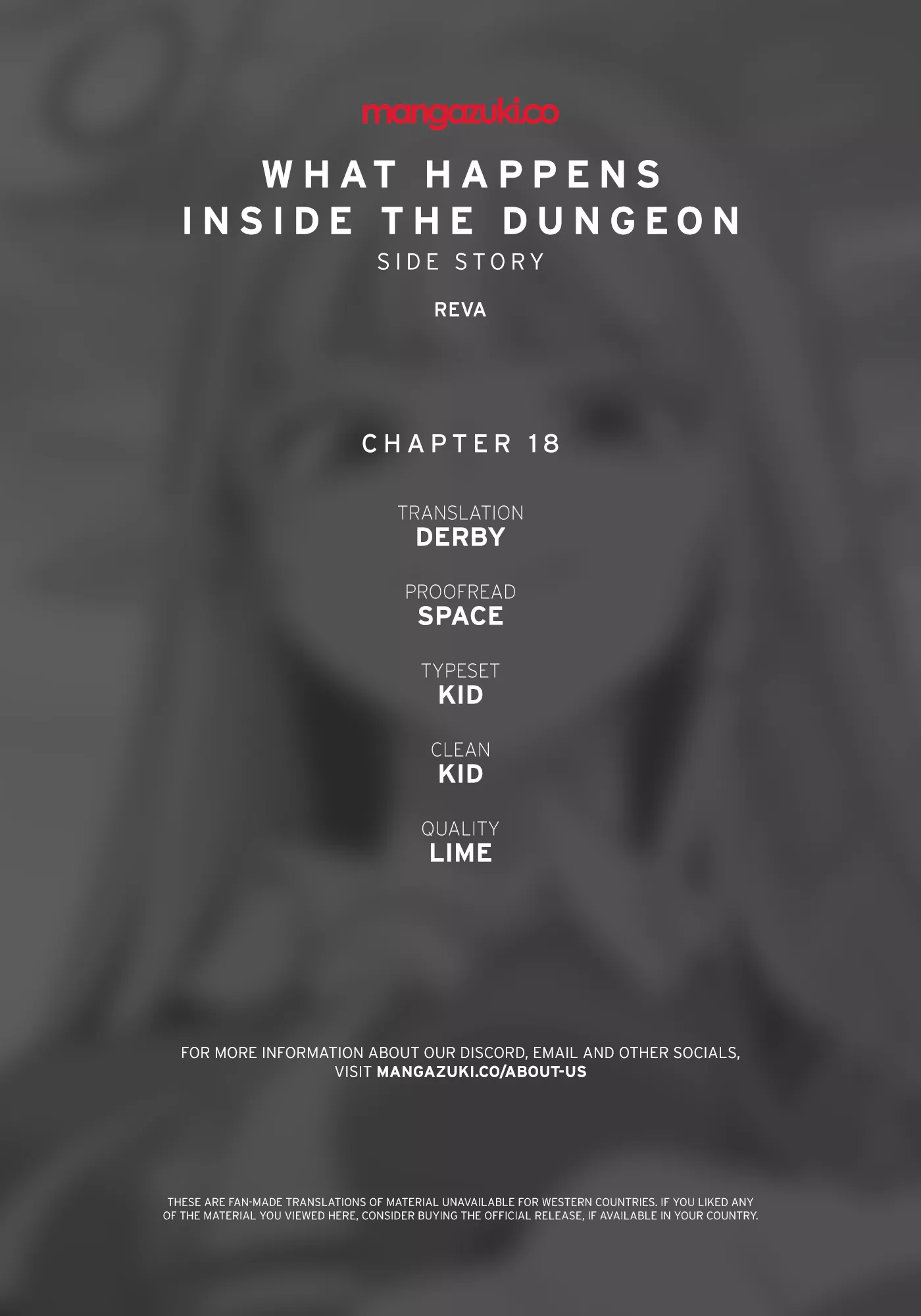 Read What Happens Inside the Dungeon Chapter 128 - Side Story - Chapter 18 Online