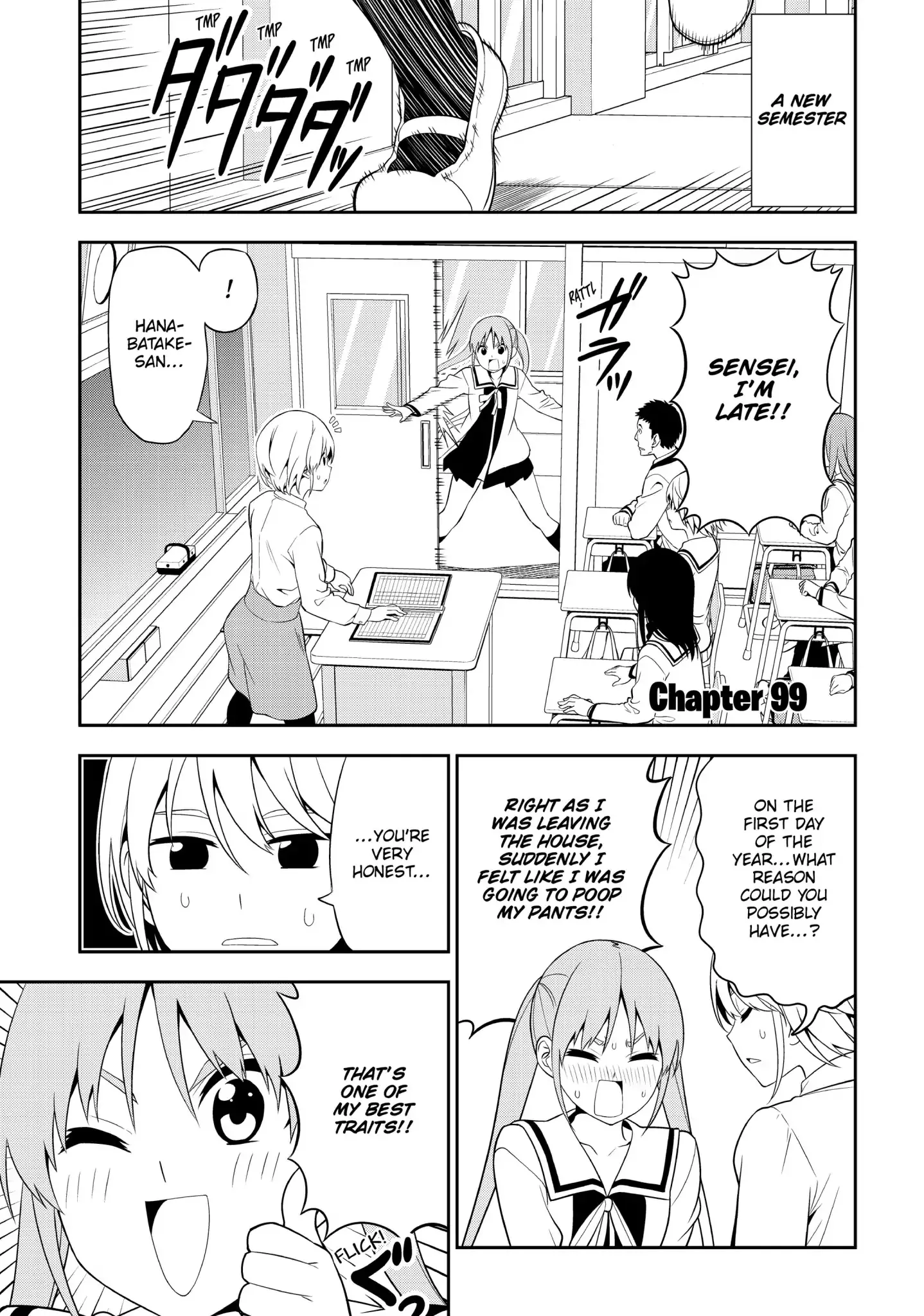 Read Aho Girl Chapter 99 Online