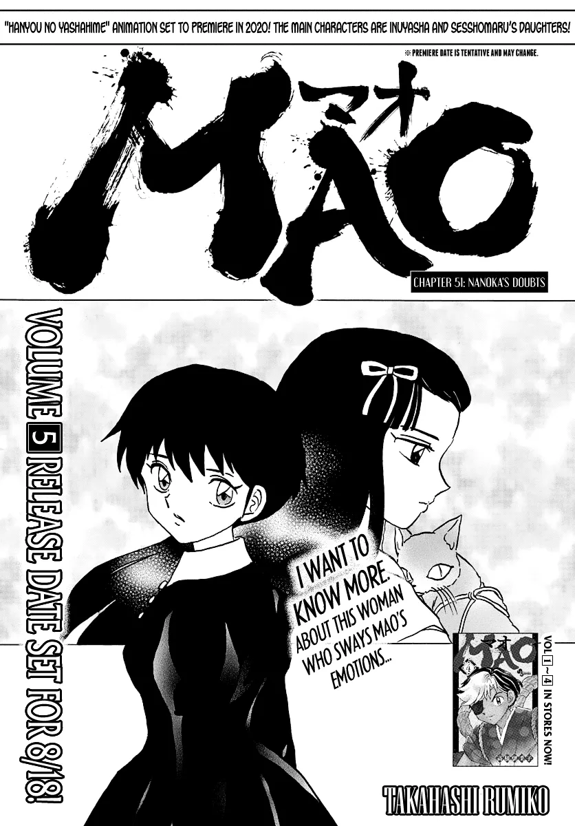 Read Mao Chapter 51 - Nanoka's Doubts Online