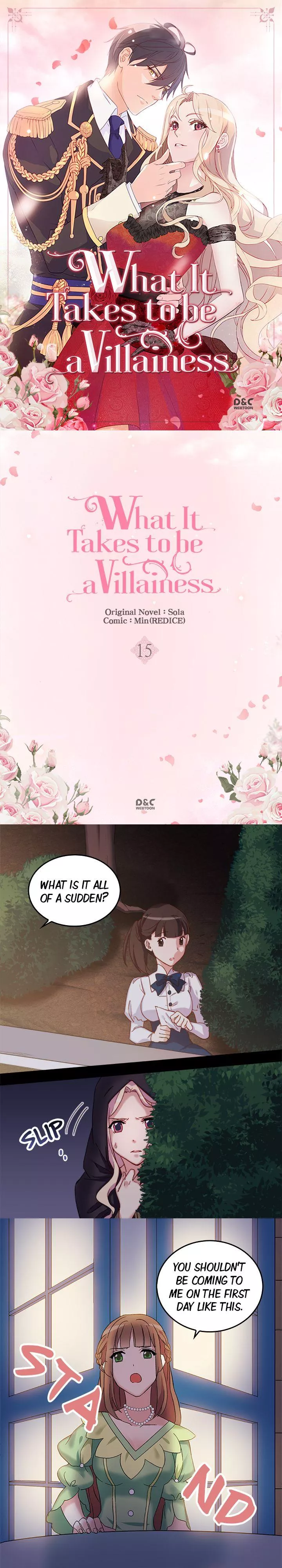 Read What It Takes to Be a Villainess Chapter 15 Online