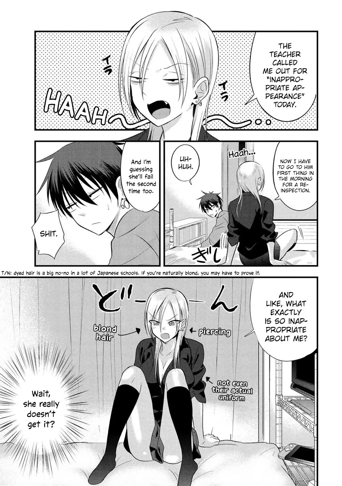 Read Please Go Home, Akutsu-san! Chapter 38 Online