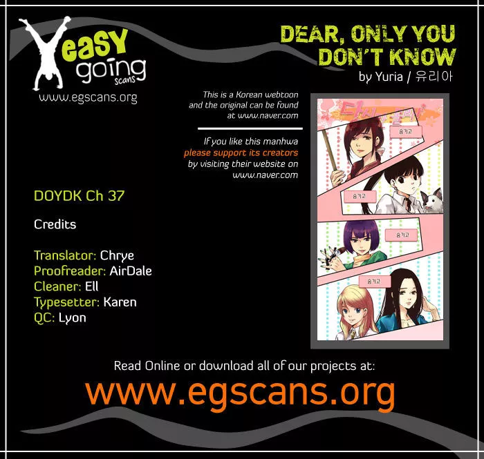 Read Dear, Only You Don’t Know! Chapter 37 Online