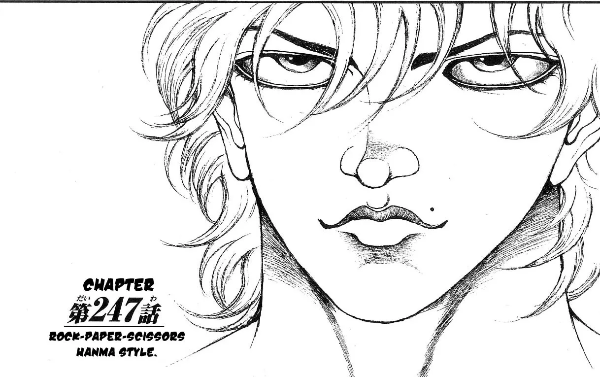 Read Hanma Baki Chapter 247 - Rock-Paper-Scissors Hanma Style Online