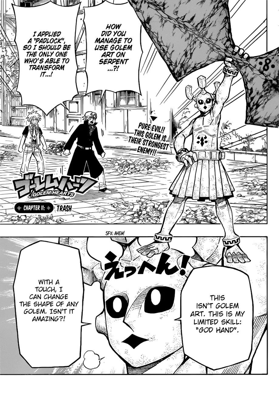 Read Golem Hearts Chapter 11 - Trash Online