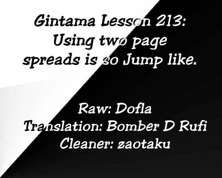 Read Gintama Chapter 213 - Using two page spreads is so Jump-like Online