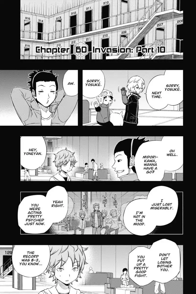 Read World Trigger Chapter 60 - Invasion: Part 10 Online