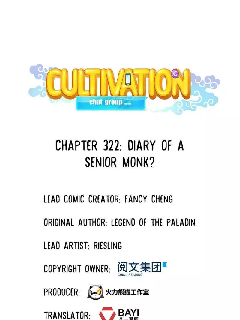 Read Cultivation Chat Group Chapter 322 Online