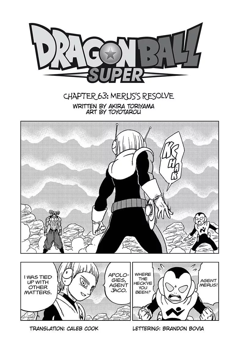 Read Dragon Ball Super Chapter 63 Online