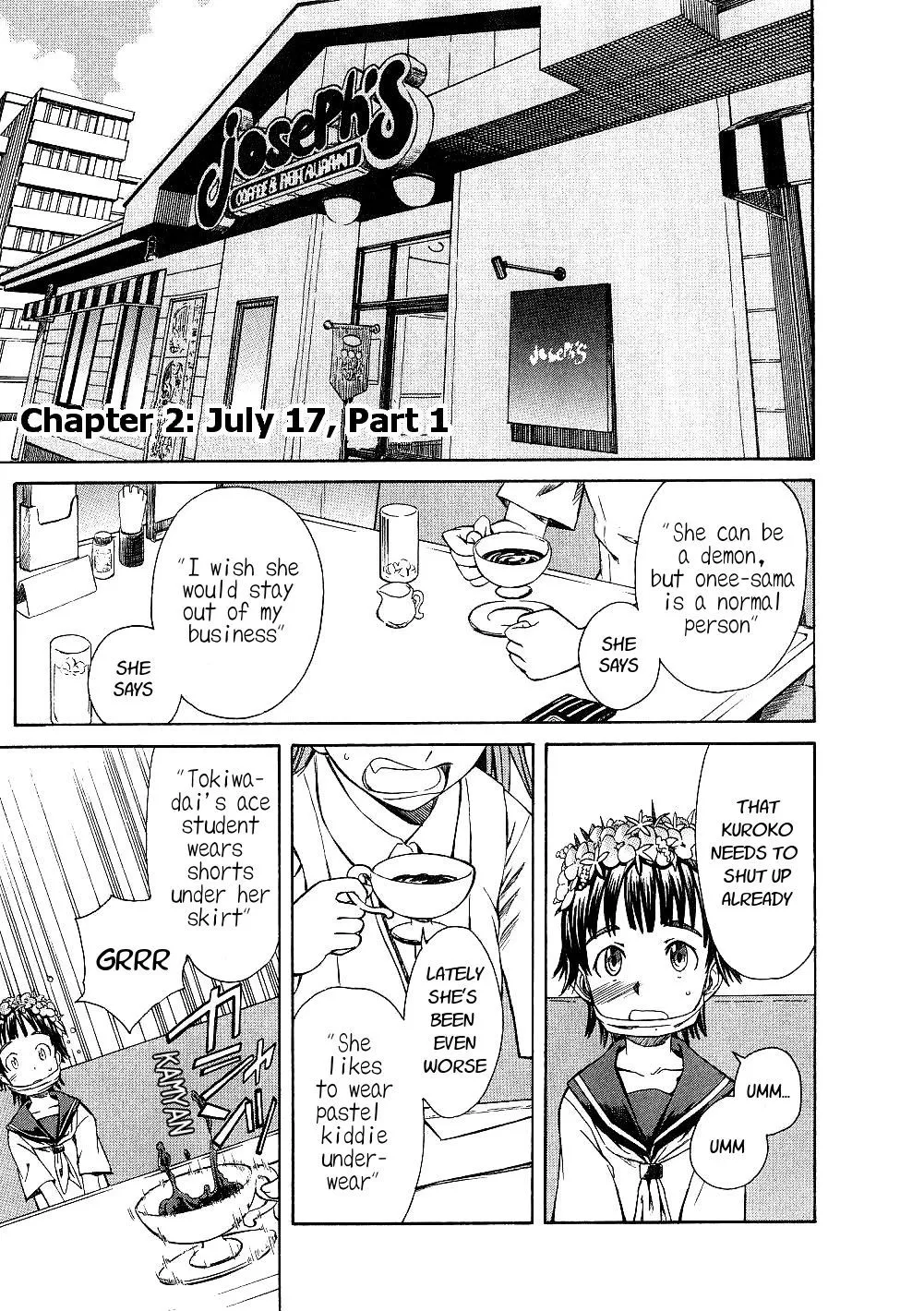 Read To Aru Kagaku no Railgun Chapter 2 - July 17th, Part 1 Online