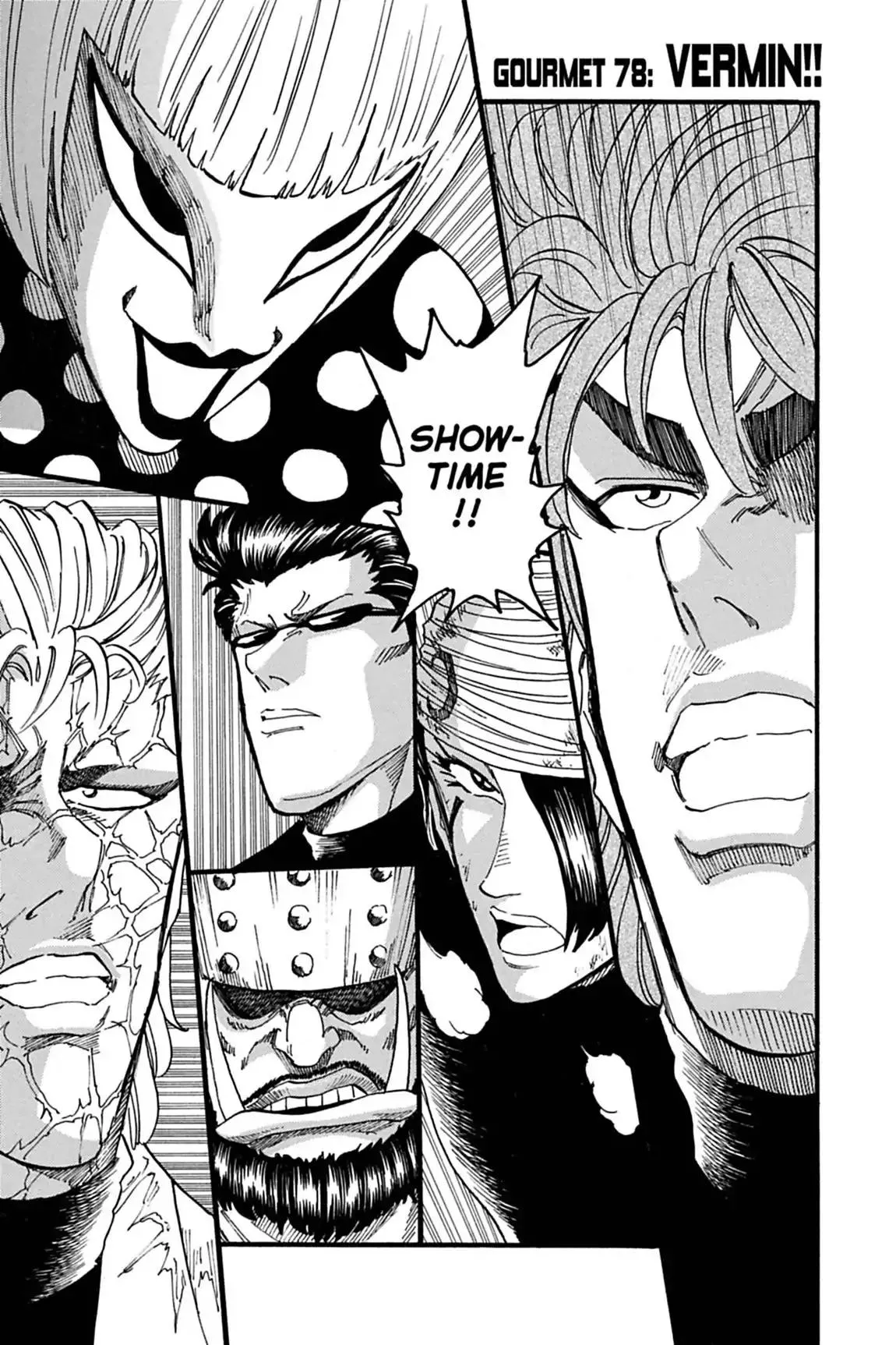 Read Toriko Chapter 78 - Vol.9 Gourmet 78: Vermin!! Online