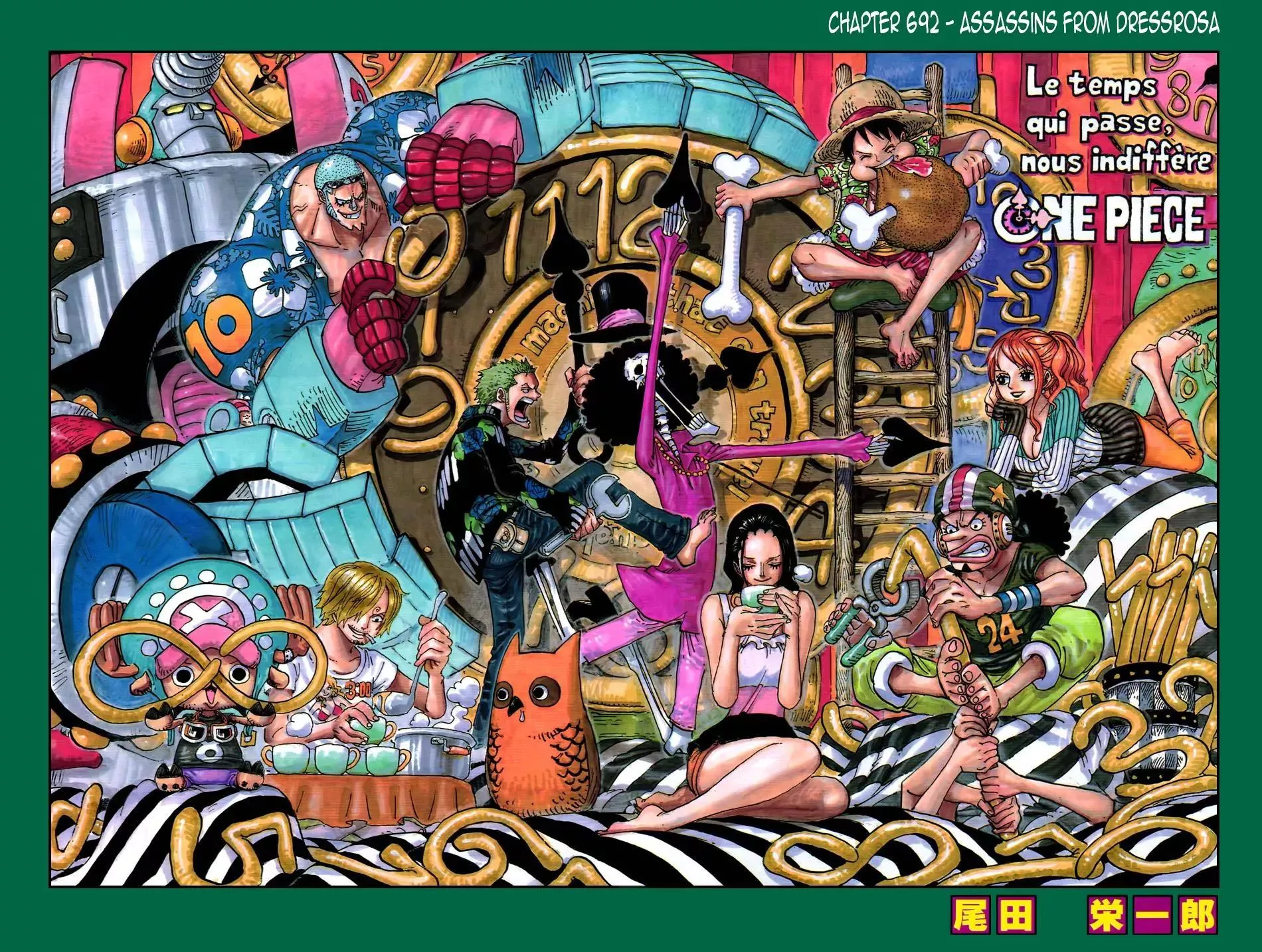 Read One Piece Chapter 692 - The Assassins from Dressrosa Online