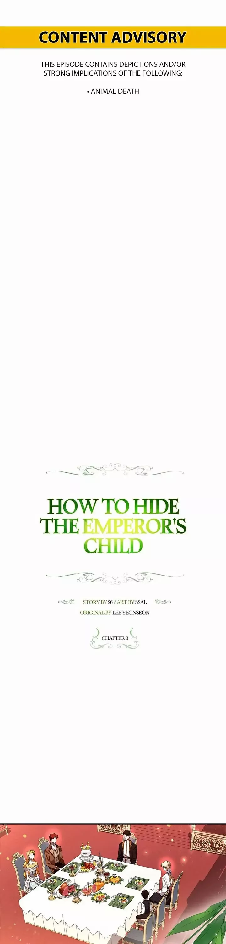 Read How to Hide the Emperor’s Child Chapter 8 Online