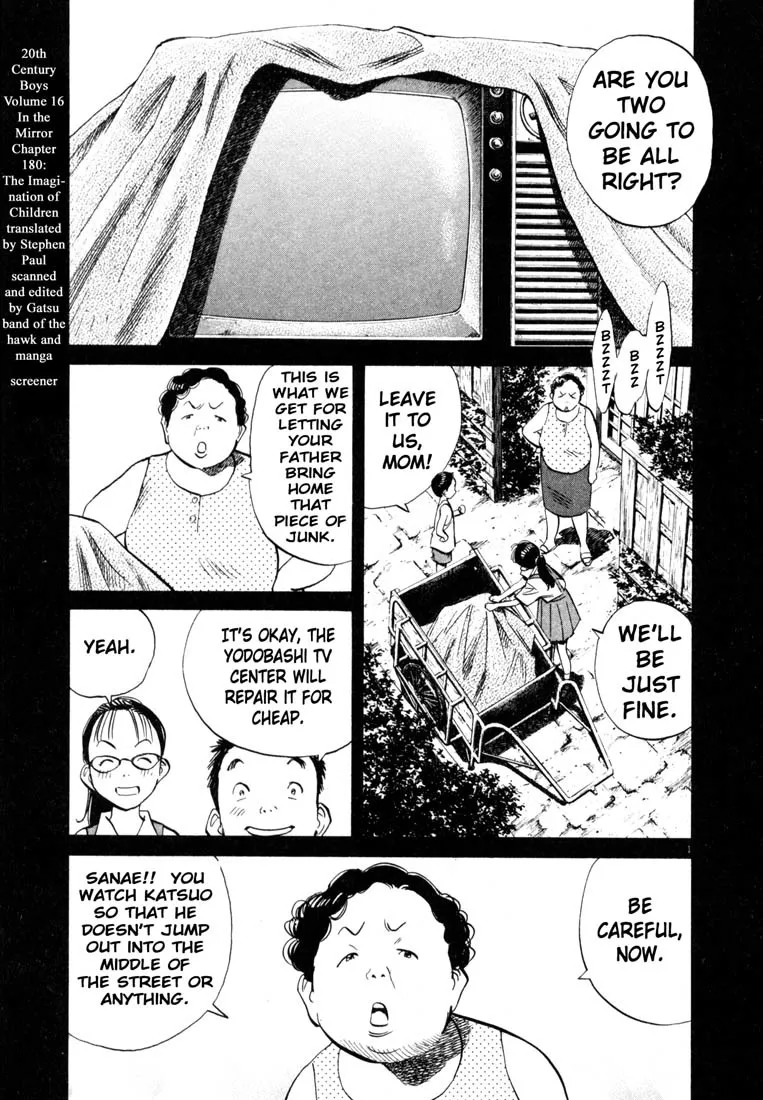 Read 20th Century Boys Chapter 180 - The Imagination of Children Online