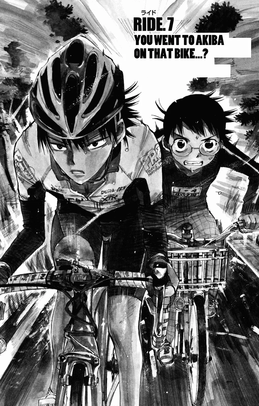 Read Yowamushi Pedal Chapter 7 - You Went to Akiba on that Bike...? Online