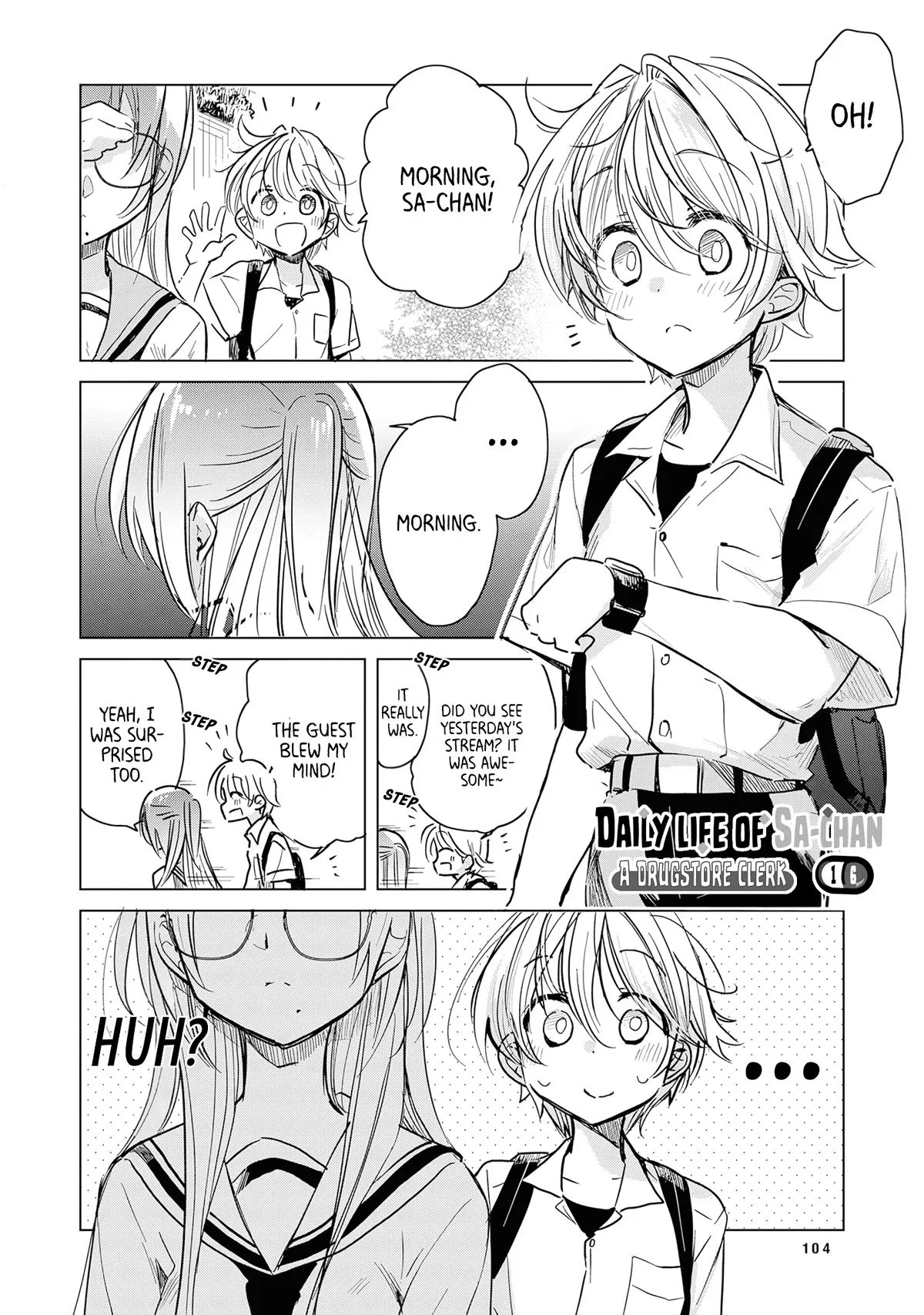 Read Daily Life of Sa-chan, a Drugstore Clerk Chapter 16 Online