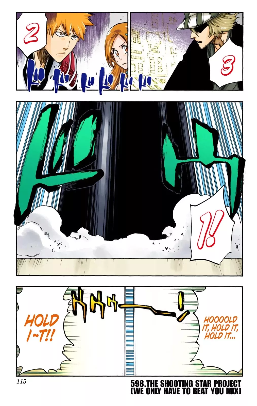 Read Bleach Chapter 598 - The Shooting Star Project [We Only Have to Beat You Mix] Online