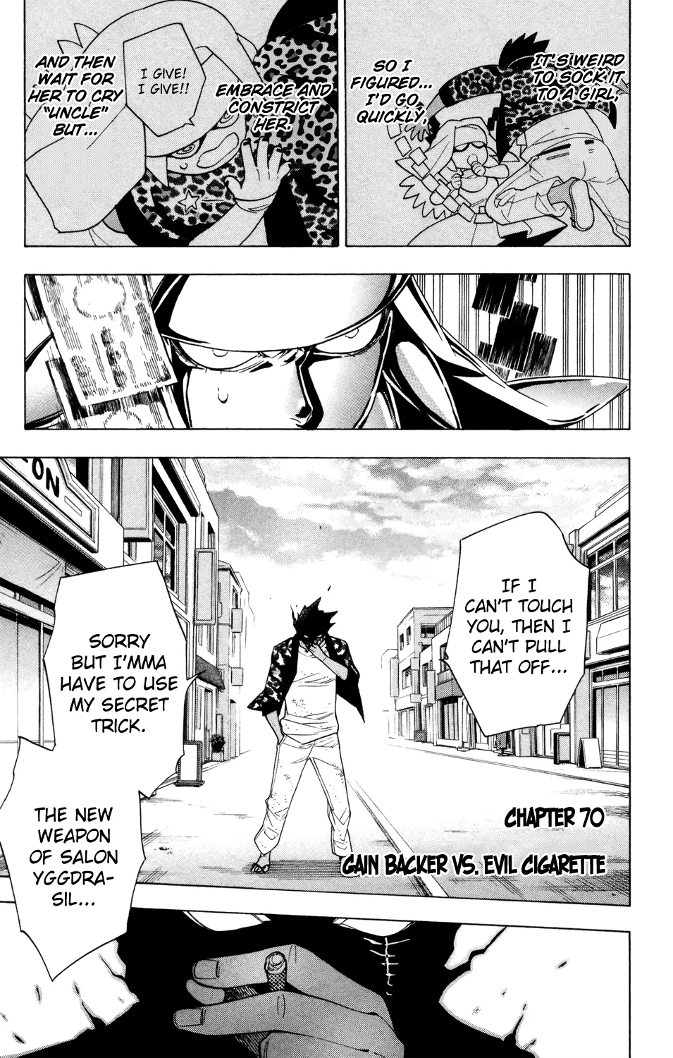 Read Hokenshitsu no Shinigami Chapter 70 - Gain Backer VS. Evil Cigarette Online